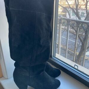 BDG Black Over the Knee Boots